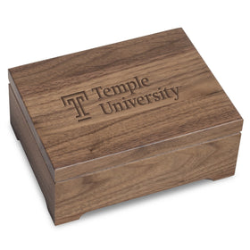 Temple Solid Walnut Desk Box Shot #1