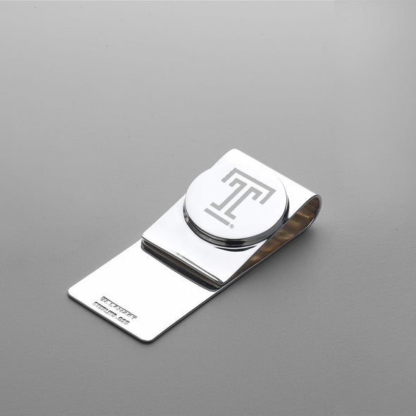 Temple Sterling Silver Money Clip Shot #1