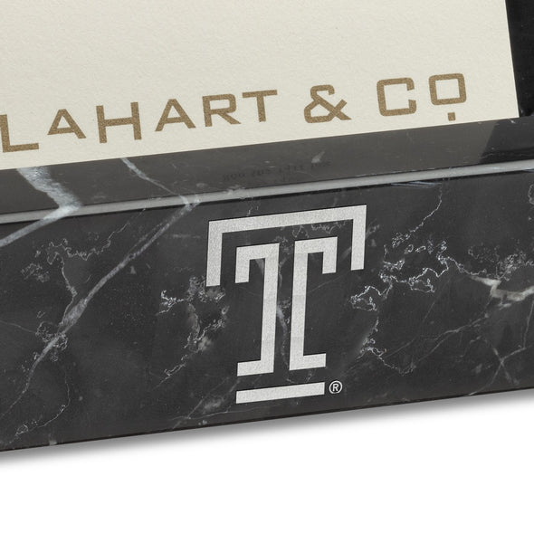 Temple University Marble Business Card Holder Shot #2