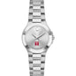 Temple Women's Movado Collection Stainless Steel Watch with Silver Dial Shot #2