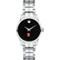 Temple Women's Movado Stainless Steel Watch with Black Dial Shot #2