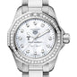 Temple Women's TAG Heuer Steel Aquaracer with Diamond Dial & Bezel Shot #1