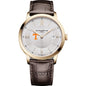Tennessee Men's Baume et Mercier 40mm Gold PVD Classima Watch with Silver Dial & Dark Brown Leather Strap Shot #2