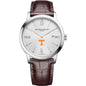 Tennessee Men's Baume et Mercier 42mm Classima Watch with Silver Dial & Brown Leather Strap Shot #2