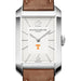 Tennessee Men's Baume et Mercier 43X27mm Hampton Watch with Silver Dial & Tan Leather Strap