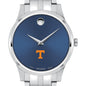 Tennessee Men's Movado Collection Stainless Steel Watch with Blue Dial Shot #1