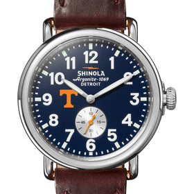 Tennessee Shinola Watch, The Runwell 41 mm Midnight Blue Dial Shot #1