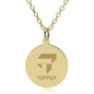 Tepper 14K Gold Pendant & Chain Shot #1
