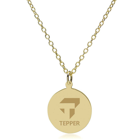 Tepper 14K Gold Pendant & Chain Shot #2