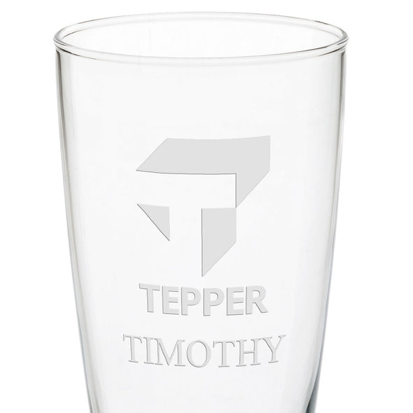 Tepper 20oz Pilsner Glasses - Set of 2 Shot #3