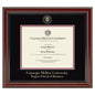 Tepper Diploma Frame, the Fidelitas Shot #1