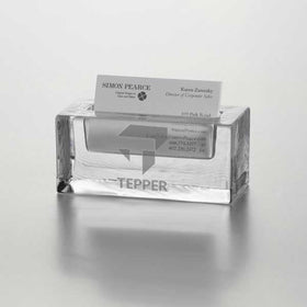 Tepper Glass Business Cardholder by Simon Pearce Shot #1