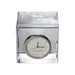 Tepper Glass Desk Clock by Simon Pearce