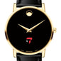 Tepper Men's Movado Gold Museum Classic Leather Shot #1