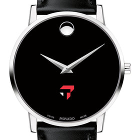 Tepper Men&#39;s Movado Museum with Leather Strap Shot #1