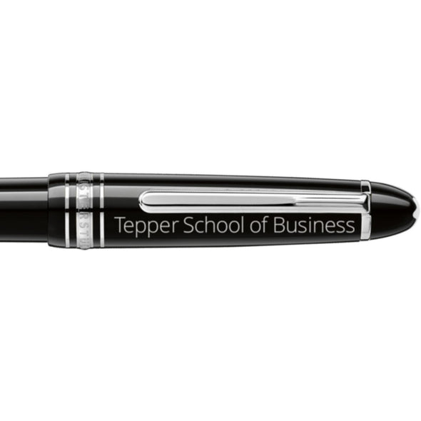 Tepper Montblanc Meisterstück Midsize Platinum-Coated Ballpoint Pen Shot #2