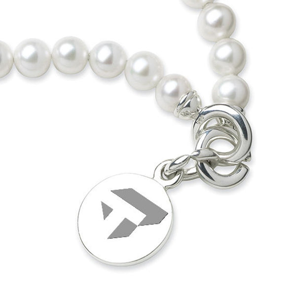 Tepper Pearl Bracelet with Sterling Silver Charm Shot #2