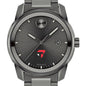Tepper School of Business Men's Movado BOLD Gunmetal Grey with Date Window Shot #1