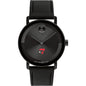 Tepper School of Business Men's Movado BOLD with Black Leather Strap Shot #2