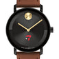 Tepper School of Business Men's Movado BOLD with Cognac Leather Strap Shot #1