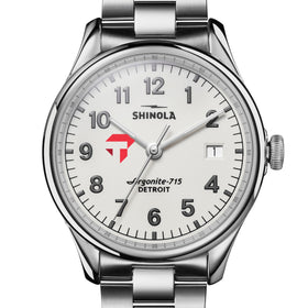 Tepper School of Business Shinola Watch, The Vinton 38 mm Alabaster Dial at M.LaHart &amp; Co. Shot #1
