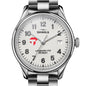 Tepper School of Business Shinola Watch, The Vinton 38 mm Alabaster Dial at M.LaHart & Co. Shot #1