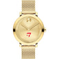 Tepper School of Business Women's Movado Bold Gold with Mesh Bracelet Shot #2