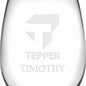 Tepper Stemless Wine Glasses Made in the USA - Set of 4 Shot #3