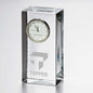 Tepper Tall Glass Desk Clock by Simon Pearce Shot #1