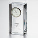 Tepper Tall Glass Desk Clock by Simon Pearce