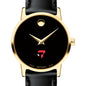 Tepper Women's Movado Gold Museum Classic Leather Shot #1