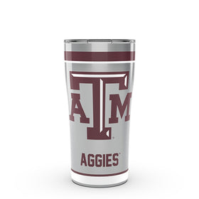 Texas A&amp;M Aggies 20 oz. Stainless Steel Tervis Tumblers with Hammer Lids - Set of 2 Shot #1