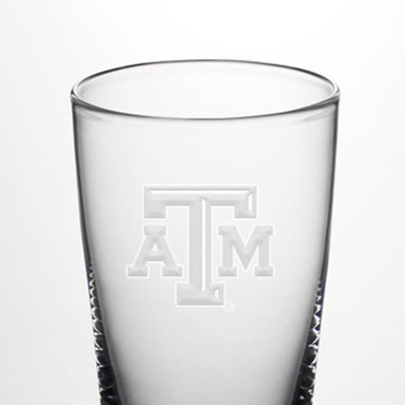 Texas A&M Ascutney Pint Glasses by Simon Pearce Shot #2
