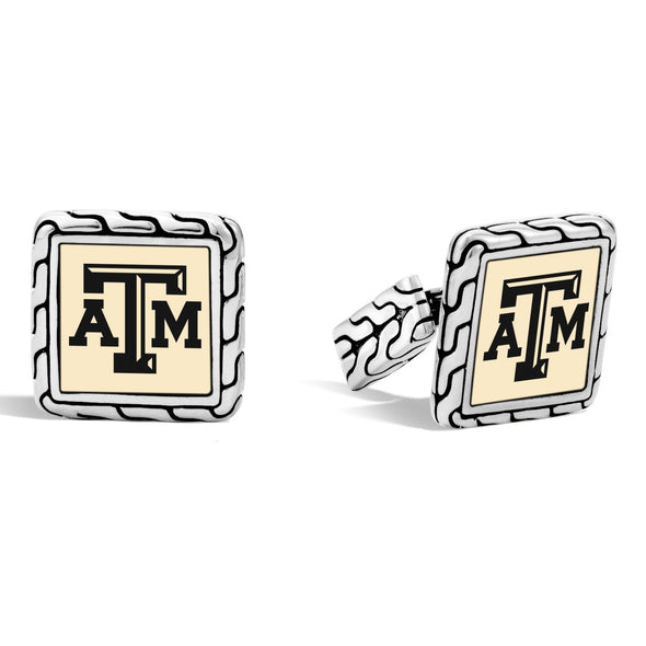 Texas A&M Cufflinks by John Hardy with 18K Gold Shot #2