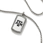 Texas A&M Dog Tag by John Hardy with Box Chain Shot #3
