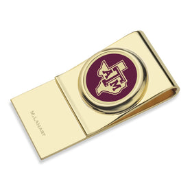 Texas A&M Enamel Money Clip Shot #1