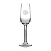 Texas A&M Flute Glasses by Simon Pearce - Set of 2