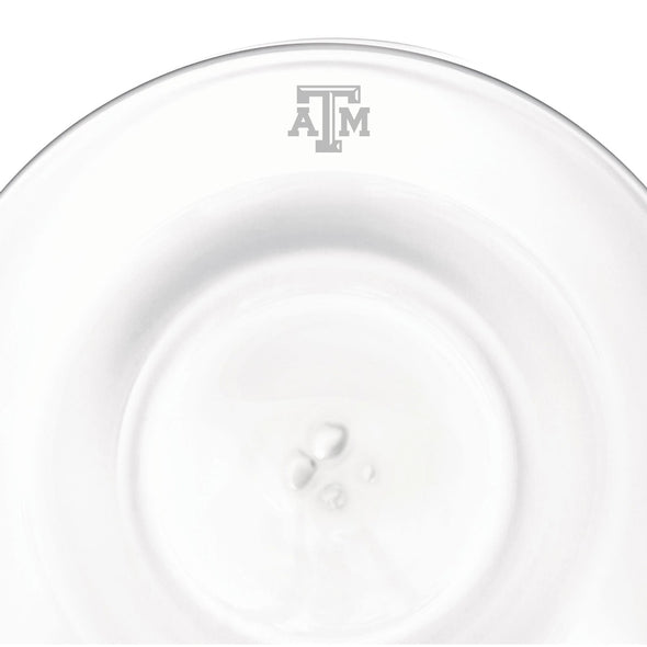 Texas A&M Glass Celebration Platter by Simon Pearce Shot #3
