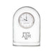 Texas A&M Glass Clock by Simon Pearce