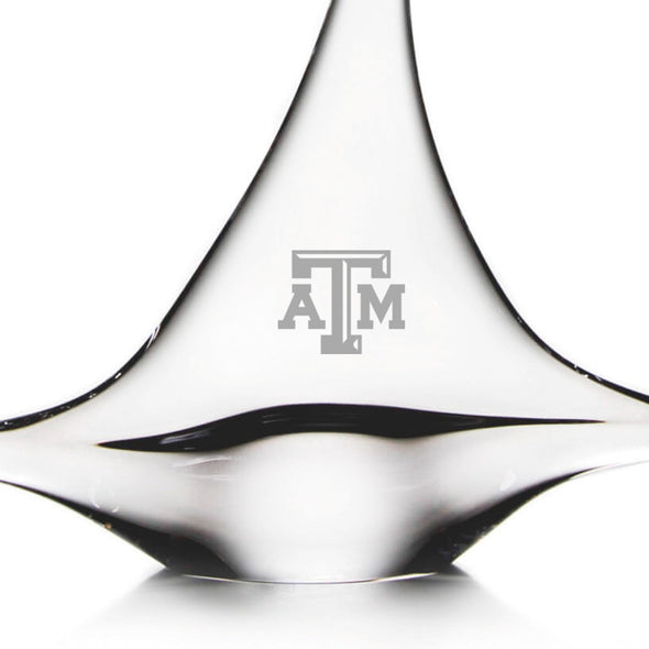 Texas A&M Glass Sailboat by Simon Pearce Shot #2