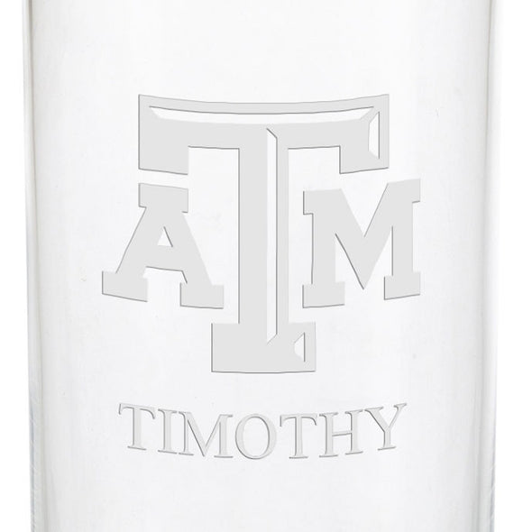 Texas A&amp;M Iced Beverage Glasses - Set of 2 Shot #3