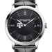 Texas A&M Men's Baume et Mercier 40mm Classima Quartz Watch with Black Dial & Black Leather Strap