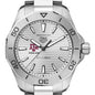 Texas A&M Men's TAG Heuer Steel Aquaracer with Silver Dial Shot #1