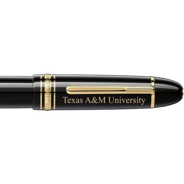 Texas A&M Montblanc Meisterstück 149 Fountain Pen in Gold Shot #2