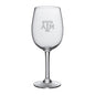 Texas A&M Red Wine Glasses by Simon Pearce Shot #1