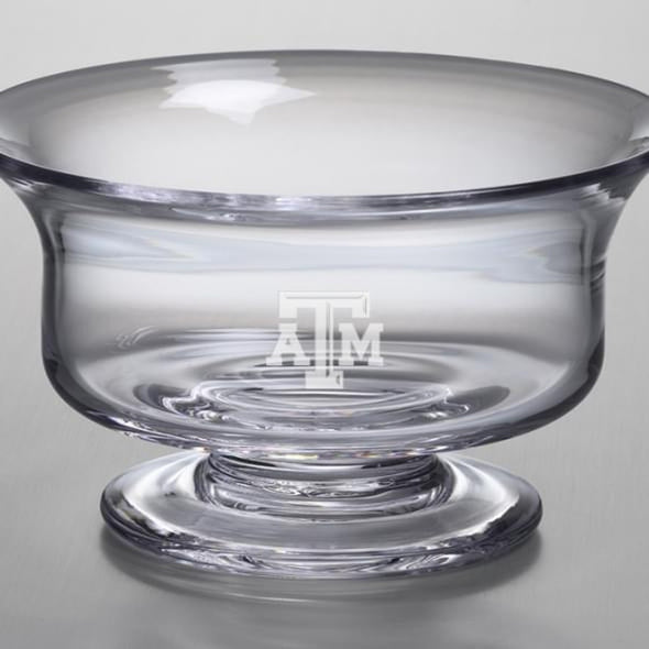 Texas A&M Simon Pearce Glass Revere Bowl Med Shot #2