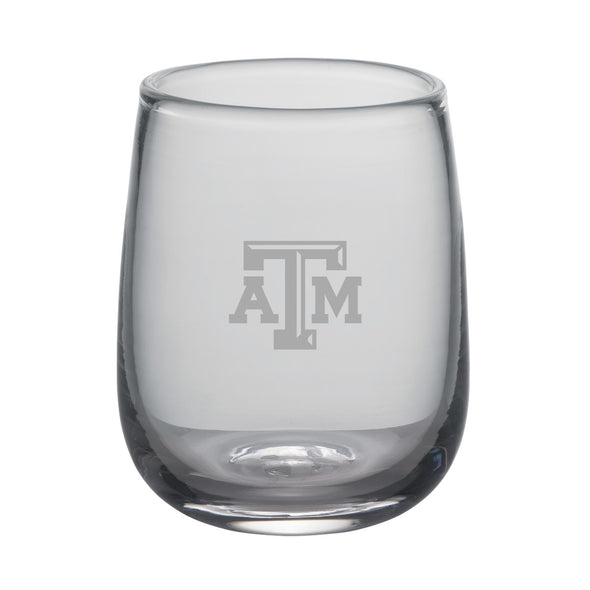 Texas A&M Stemless Tumbler Glass by Simon Pearce Shot #1