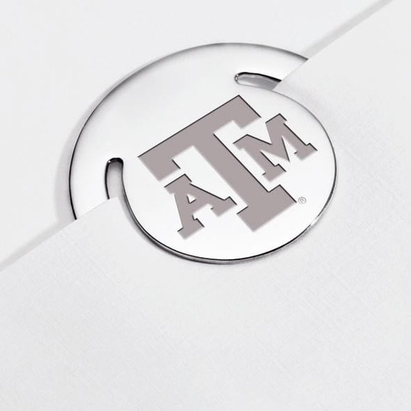 Texas A&amp;M Sterling Silver Bookmark Shot #1