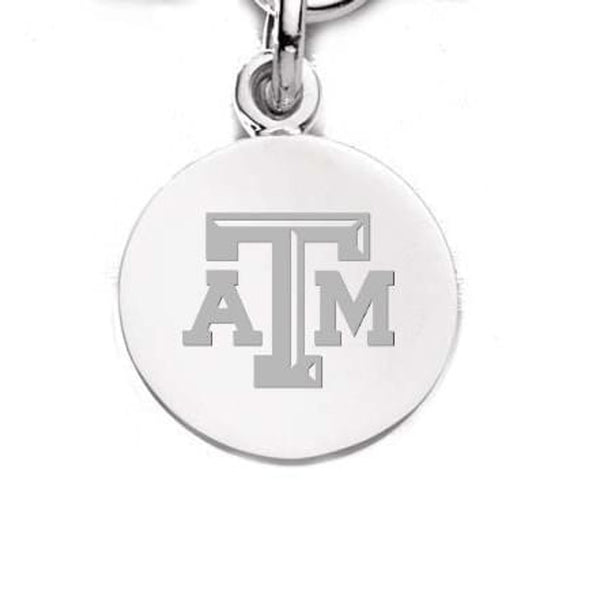 Texas A&amp;M Sterling Silver Charm Shot #1