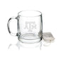 Texas A&M University 13 oz Glass Coffee Mug Shot #1